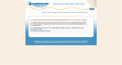 Desktop Screenshot of corrugatedchemicals.com